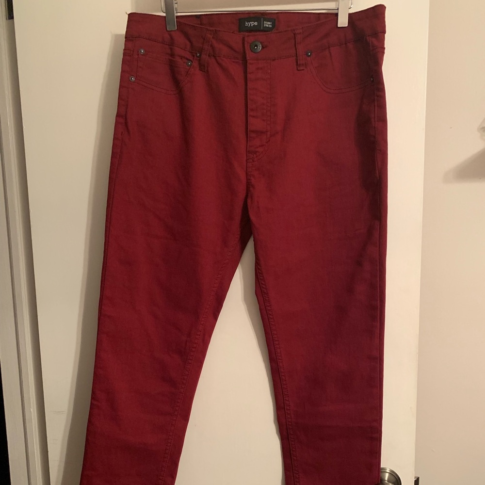 Hype Red Skinny Jeans